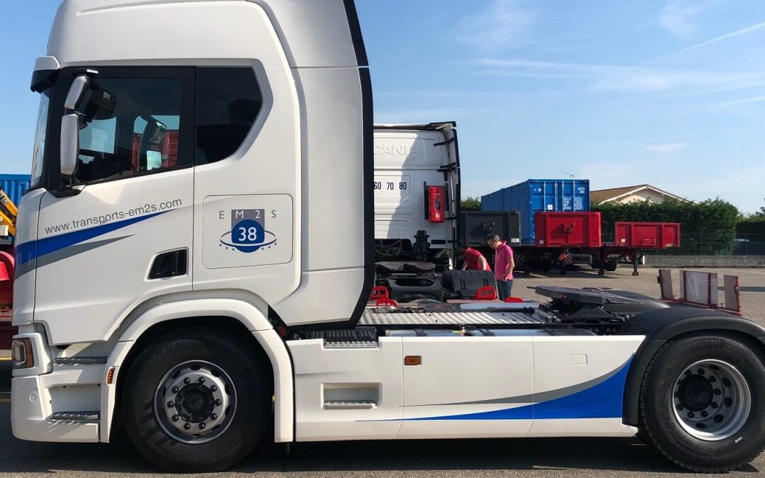 NOUVELLE FLOTTE DE CAMIONS SCANIA Euro 6